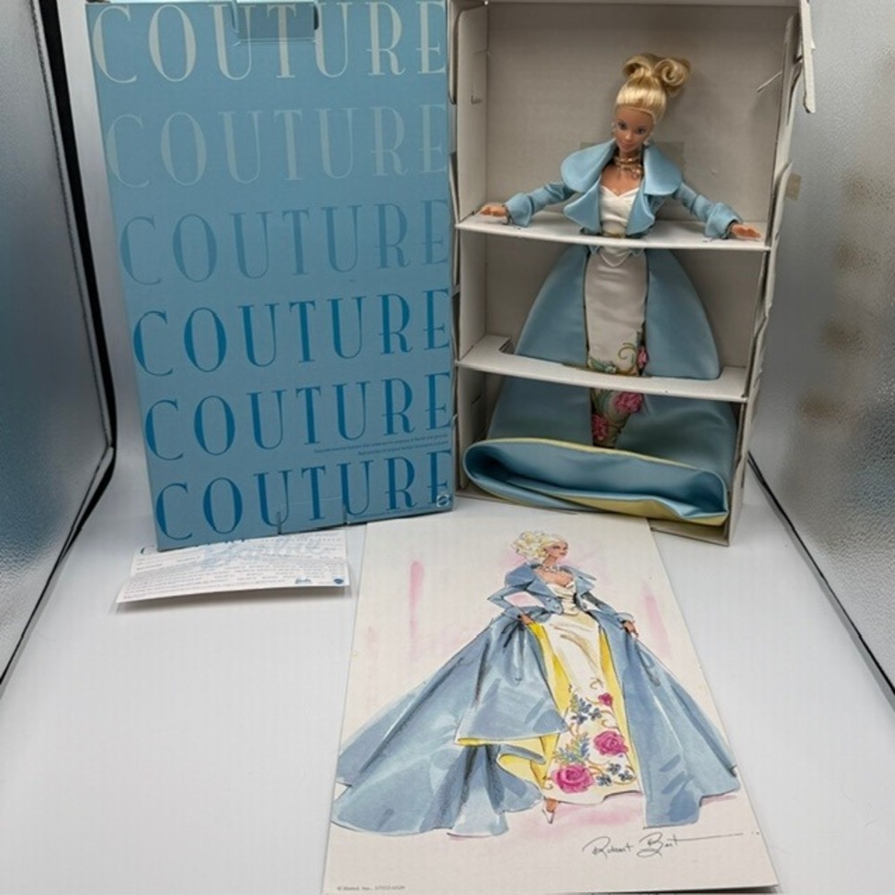 Mattel Serenade in Satin Barbie Couture Collection Limited Edition 1997 17557 - Picture 1 of 9